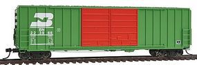 Intermountain FMC 5283 Cubic Foot Double-Door Boxcar BN HO Scale Model Train Freight Car #48314 Intermountain FMC 5283 Cubic Foot Double-Door Boxcar BN HO Scale Model Train Freight Car #48314