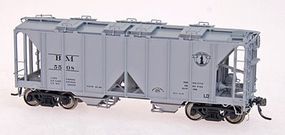 Intermountain 1958 Cubic Foot 2-Bay Covered Hopper Boston & Maine HO Scale Model Train Freight Car #48623
