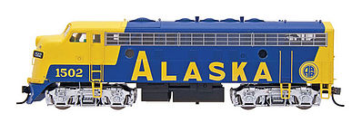 Intermountain EMD F7A Alaska HO Scale Model Train Diesel Locomotive #49066