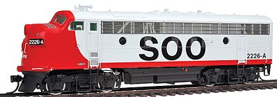 Intermountain EMD F7A - Standard DC - Soo Line HO Scale Model Train Diesel Locomotive #49081