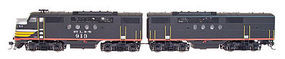 Intermountain EMD FTA-B Set DCC Cotton Belt (Black Widow) HO Scale Model Train Diesel Locomotive #49204 Intermountain EMD FTA-B Set DCC Cotton Belt (Black Widow) HO Scale Model Train Diesel Locomotive #49204