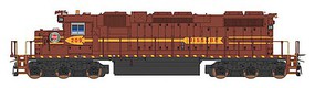 Intermountain EMD SD38-2 w/Loksound & DCC Duluth, Missabe & Iron Range (maroon, yellow) Intermountain EMD SD38-2 w/Loksound & DCC Duluth, Missabe & Iron Range (maroon, yellow)