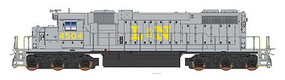 Intermountain EMD SD38-2 w/Loksound & DCC Louisville & Nashville (gray, yellow) Intermountain EMD SD38-2 w/Loksound & DCC Louisville & Nashville (gray, yellow)
