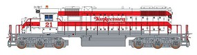 Intermountain EMD SD38-2 w/Loksound & DCC Yankeetown Dock Corporation (red, white) Intermountain EMD SD38-2 w/Loksound & DCC Yankeetown Dock Corporation (red, white)