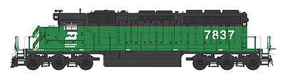 Intermountain SD40-2 DCC Burlington Northern HO Scale Model Train Diesel Locomotive #49355