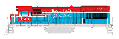 Intermountain U18B DC Delaware & Hudson Bicentenial HO Scale Model Train Diesel Locomotive #49490