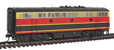 Intermountain EMD F7B - Standard DC - Kansas City Southern HO Scale Model Train Diesel Locomotive #49553