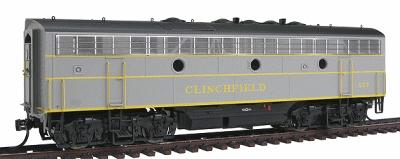 Intermountain EMD F7B - Standard DC - Clinchfield HO Scale Model Train Diesel Locomotive #49580