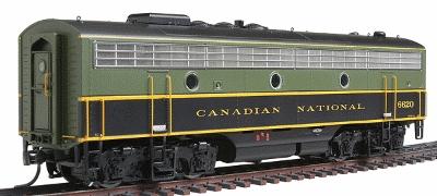 Intermountain EMD F9B w/LokSound & DCC Canadian National HO Scale Model Train Diesel Locomotive #49587s