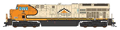 Intermountain GE ET44C4 Tier 4 - Standard DC Navajo Mine Railroad (beige, orange)