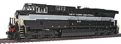 Intermountain GE ES44DC Standard DC New York Central HO Scale Model Train Diesel Locomotive #49762