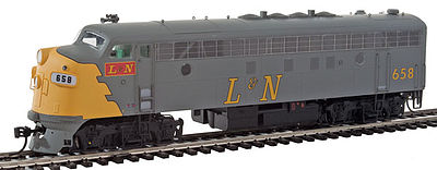 Intermountain FP7 without Sound Louisville & Nashville gray HO Scale Model Train Diesel Locomotive #49911