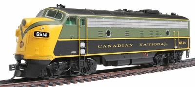 Intermountain EMD FP9 w/LokSound & DCC - Canadian National HO Scale Model Train Diesel Locomotive #49987s