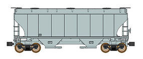 Covered Hoppper Trinity #3281 Undecorated Kit N Scale Model Train Freight Car #619000