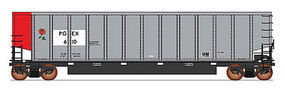 14 Panel Coalporter PGEX N Scale Model Train Freight Car #6401004