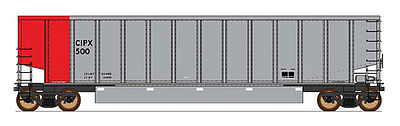 Intermountain 14 Panel Coalporter CIPX N Scale Model Train Freight Car #6401008