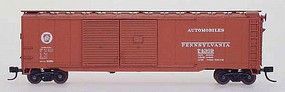 Intermountain AAR 50' Standard Double-Door Boxcar Ready to Run Pennsylvania Railroad (Boxcar Red w/white lettering & circle keystone herald) N-Scale