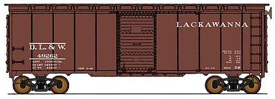 Intermountain 1937 AAR 40 Box DL&W - N-Scale