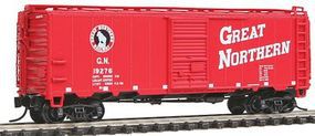 Intermountain 40' 12-Pnl Box GN VRed N-Scale Intermountain 40' 12-Pnl Box GN VRed N-Scale