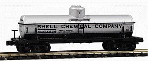Intermountain ACF Type 27 Riveted 8000-Gallon Tank Car Shell Chemical N Scale Model Train Freight Car #66302