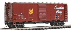 Modified AAR 40' Boxcar Canadian Pacific N Scale Model Train Freight Car #66812