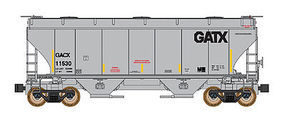 Intermountain Covered Hopper Trinity #3281 GATX General American N Scale Model Train Freight Car #669006