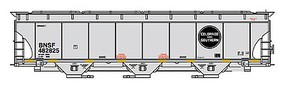 Intermountain Trinity 5161 Cubic Foot Covered Hopper Ready to Run BNSF Railway (Colorado & Southern Legacy Scheme, gray, black Circle Logo) N-Scale Intermountain Trinity 5161 Cubic Foot Covered Hopper Ready to Run BNSF Railway (Colorado & Southern Legacy Scheme, gray, black Circle Logo) N-Scale