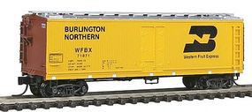 Intermountain Fruit Growers Express Wood Refrigerator Car BN N Scale Model Train Freight Car 67727