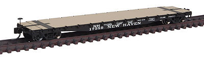 Intermountain 536 70 Ton Flatcar New Haven N Scale Model Train Freight Car #68701