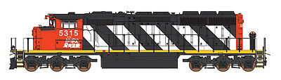 Intermountain SD40-2W DC NHIR N Scale Model Train Diesel Locomotive #69310