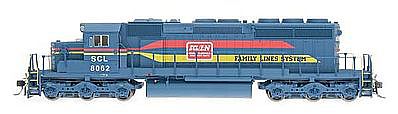 Intermountain SD40-2 DCC SCL Fam Lines - N-Scale