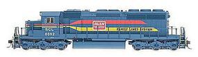 Intermountain SD40-2 DCC SCL Fam Lines N-Scale