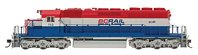 Intermountain SD40-2 DCC BC Rail - N-Scale