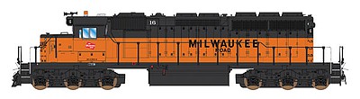 Intermountain SD40-2 DCC MILW - N-Scale