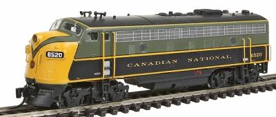 Intermountain EMD FP9 - Standard DC - Canadian National N Scale Model Train Diesel Locomotive #69987