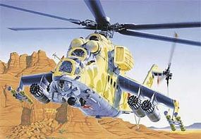Mi-24 Hind D/E Plastic Model Helicopter Kit 1/72 Scale #0014s
