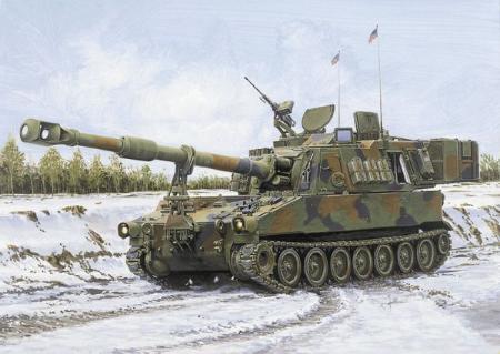 1 35 Paladin SP Howitzer ita0372 Italeri Plastic Model Military Vehicles