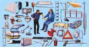 Truck Shop Accessories Plastic Model Vehicle Kit 1/24 Scale #0764