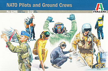Italeri 1/72 NATO PILOTS&GROUND C