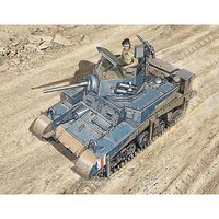 Italeri M3 Stuart Light Tank Plastic Model Military Vehicle Kit 1/56 Scale #15761