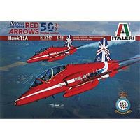 Hawk T1A Red Arrows 50 Display Seasons Plastic Model Airplane Kit 1/48 Scale #2747s