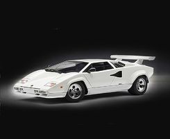 Lamborghini Countach 5000 Quattrovalvole Plastic Model Car Kit 1/24 Scale #3683s