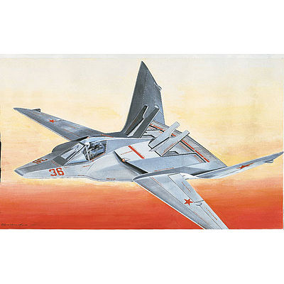 Italeri MiG-37B Ferret Plastic Model Airplane Kit 1/72 Scale #550162