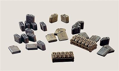 Italeri Jerry Cans Plastic Model Military Diorama Kit 1/35 Scale #550402