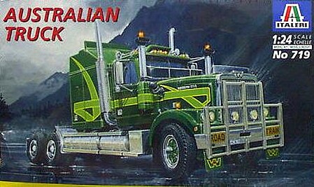 Italeri Australian Tractor Cab Plastic Model Truck Kit 1/24 Scale #550719