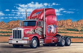 Peterbilt 377A/E Tractor Cab Plastic Model Truck Kit 1/24 Scale #550740
