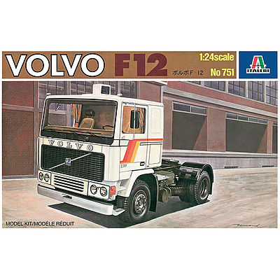 Italeri Volvo F12 Plastic Model Truck Kit 1/24 Scale #550751