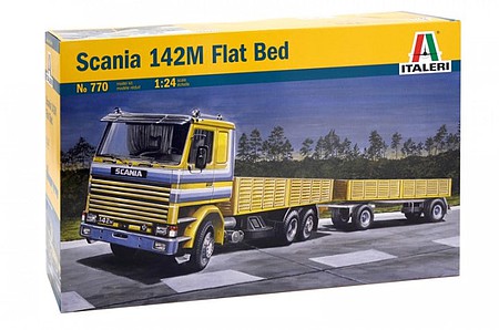 Italeri Scania 142M Flatbed 1-24