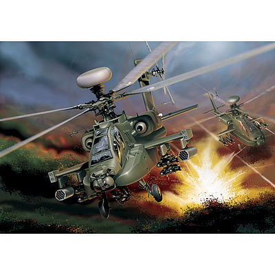 Italeri AH-64D Longbow Apache Helicopter Plastic Model Helicopter Kit 1/48 Scale #550863