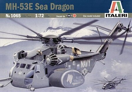 Italeri MH-53E Sea Dragon Plastic Model Helicopter Kit 1/72 Scale